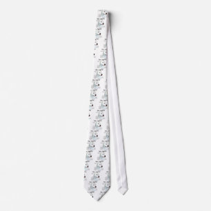 Corbata Diseño de historia de Dogo Argentino