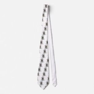 Corbata Diseño de la historia del bulldog