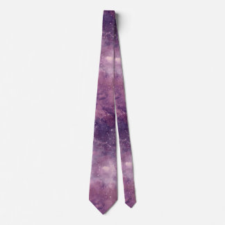 Corbata Diseño de la serie Galaxia Rosa Crepuscular 1