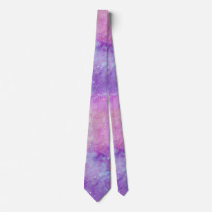 Corbata Diseño de la serie Galaxy pintada 2