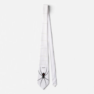 Corbata Diseño de la viuda negra