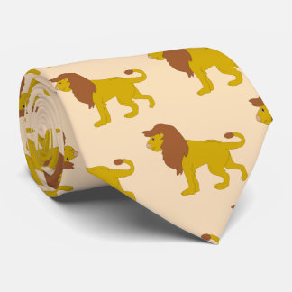Corbata Diseño de león