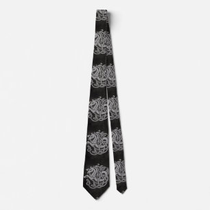 Corbata Diseño de Nudo de Caballo Mitológico Nórdico