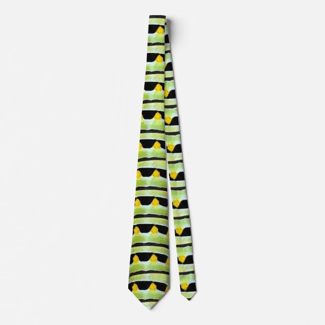Corbata Diseño de patrón de oruga (Anverso)