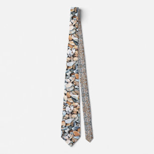 Corbata Diseño de patrones personalizados de Pebble Stone