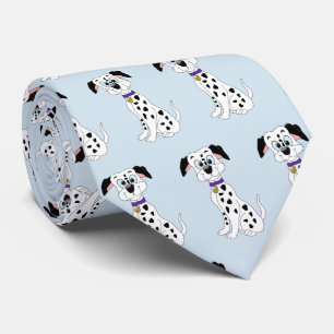 Corbata Diseño de perros dalmatianos