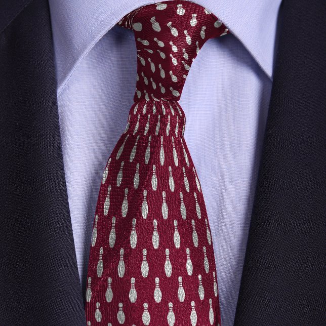 Corbata Diseño de pinzas de bolas rojas simples (Subido por el creador)