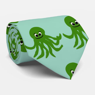 Corbata Diseño de pulpos