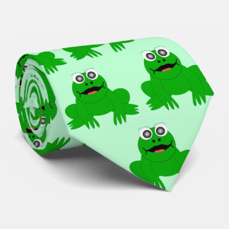 Corbata Diseño de rana