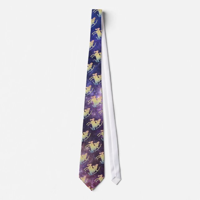 Corbata Diseño de Sagittarius y Nebula 7 Tie para hombres (Anverso)