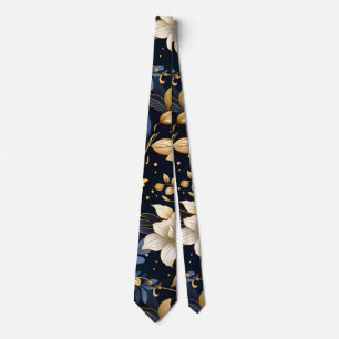 Corbata Diseño de serie floral Boda 6