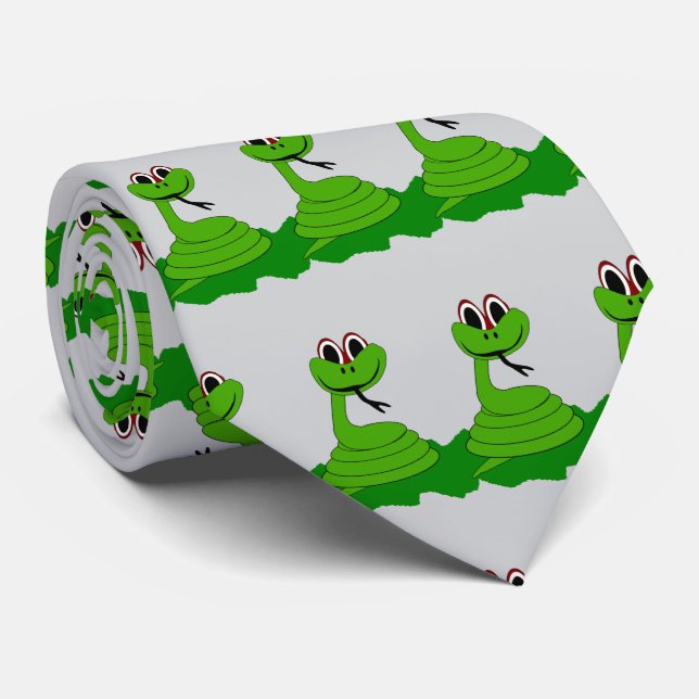 Corbata Diseño de serpiente (Enrollado)