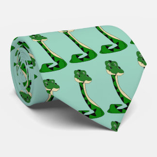 Corbata Diseño de serpientes