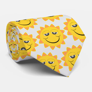 Corbata Diseño de sol