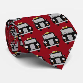 Corbata Diseño de taxis negros