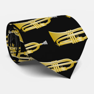 Corbata Diseño de Trompeta