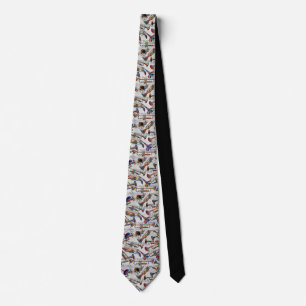 Corbata Diseño de Trompeta Colorido 