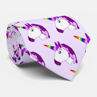 Corbata Diseño de unicornio
