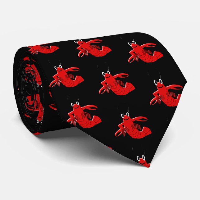 Corbata Diseño de vestíbulo rojo (Enrollado)