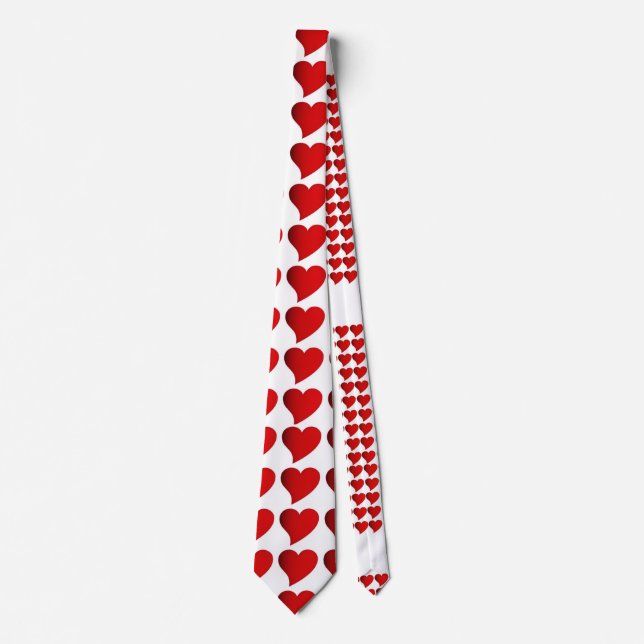 Corbata Diseño del Corazón (Anverso)