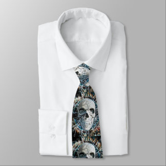 Corbata Diseño del cráneo