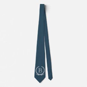 Corbata Diseño del monograma