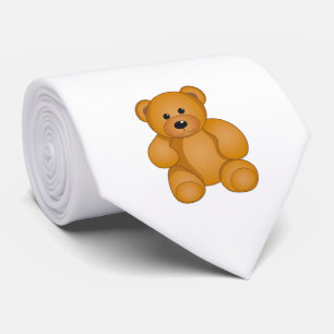 Corbata Diseño del peluche del dibujo animado