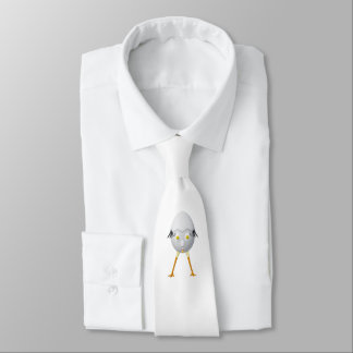 Corbata Diseño divertido de personaje de huevo RG & RA