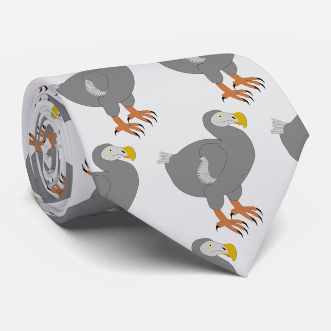 Corbata Diseño Dodo (Enrollado)