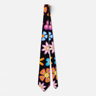 Corbata Diseño estilo retro estilo naif vintage