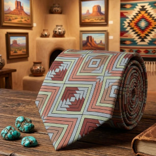 Corbata Diseño inspirado en los colores del desierto del s