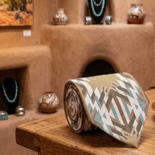 Corbata Diseño inspirado en los colores del desierto del s