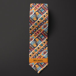 Corbata Diseño inspirado en tribus de Boho