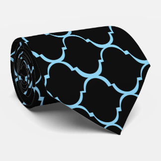Corbata Diseño marroquí negro