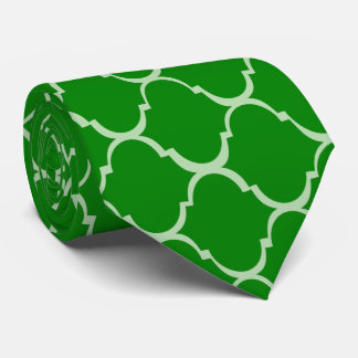 Corbata Diseño marroquí verde