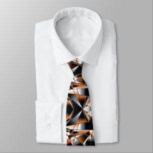 Corbata Diseño mecánico de relleno de color gradiente nara