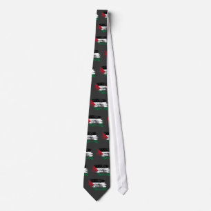 Corbata Diseño palestino fresco de la bandera