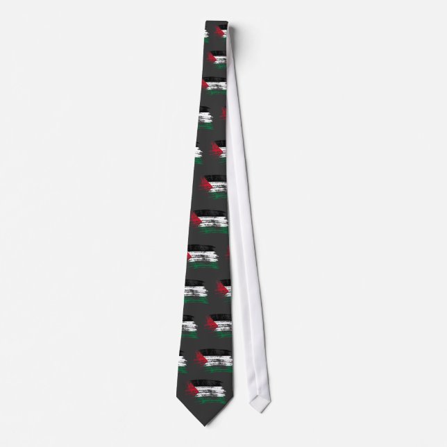 Corbata Diseño palestino fresco de la bandera (Anverso)