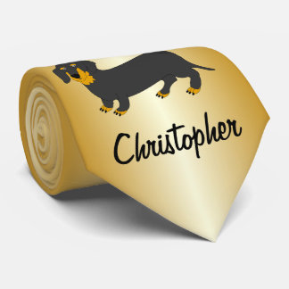 Corbata Diseño personalizado de Dachshund