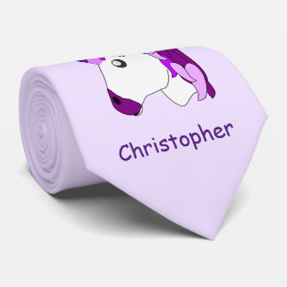 Corbata Diseño personalizado de unicornio