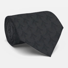 Corbata Diseño textil negro