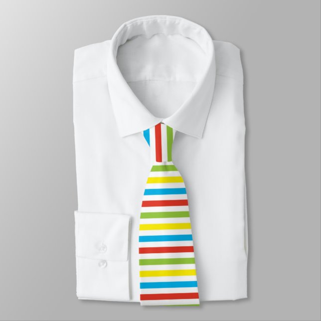 Corbata Diseños multicolores (Atado)