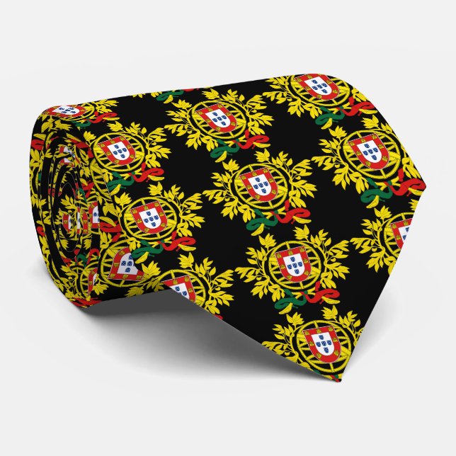 Corbata diseños portugueses (Enrollado)