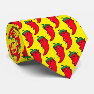 Corbata Diva Pimienta Roja Kawaii