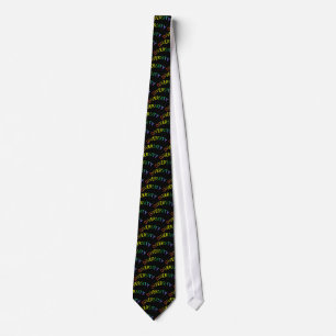 Corbata Diversidad del lazo arco iris