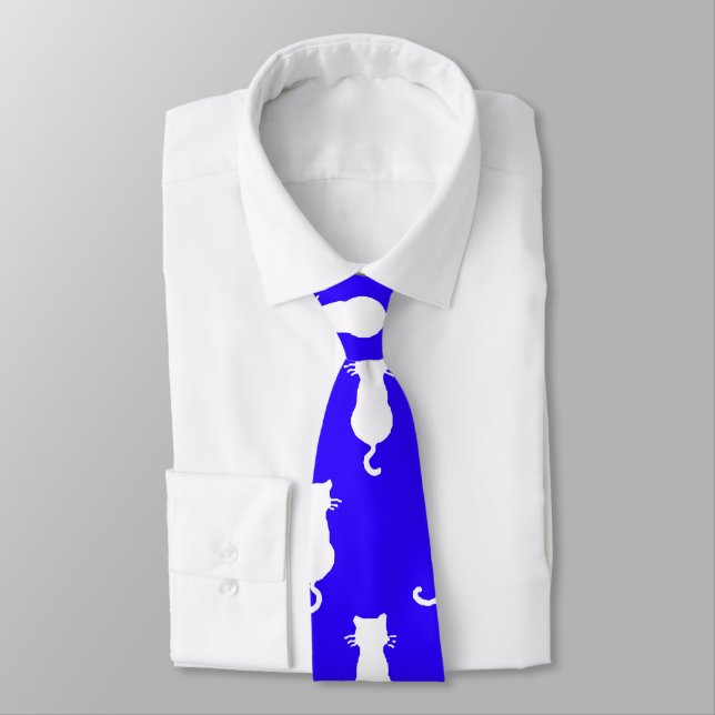 Corbata Diversión Felina Para Siempre Gatos Caprichosos Az (Atado)