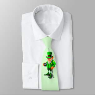 corbata divertida de duende IRLANDÉS
