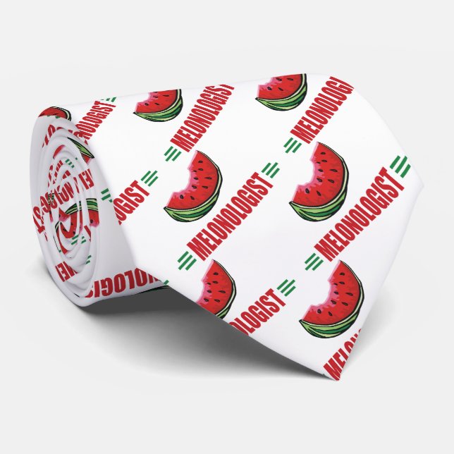 Corbata Divertida sandía (Enrollado)
