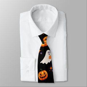Corbata Divertido murciélago fantasma de la Calabaza Bruja