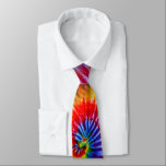 Corbata Divertidos colores arcoiris azulado retro tinte de<br><div class="desc">Esta lazo de cuello divertido presenta un diseño de tinte retro en colores brillantes que incluyen rojo,  azul,  amarillo y verde. Los colores primarios le ayudarán a mostrar un poco de orgullo hippie y estilo psicodélico.</div>